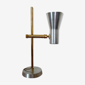 Lamp 1960s articulated brass