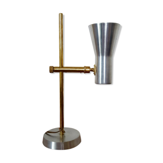 Lampe en laiton articulé années 1960