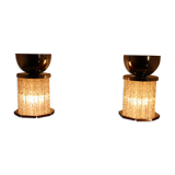 Paire de lampes 1970