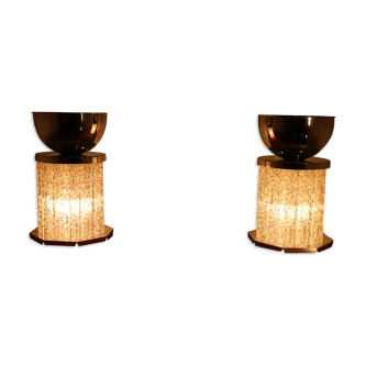 Paire de lampes 1970