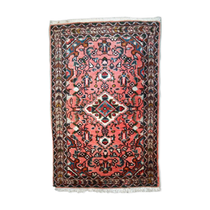 Tapis vintage oriental fait main