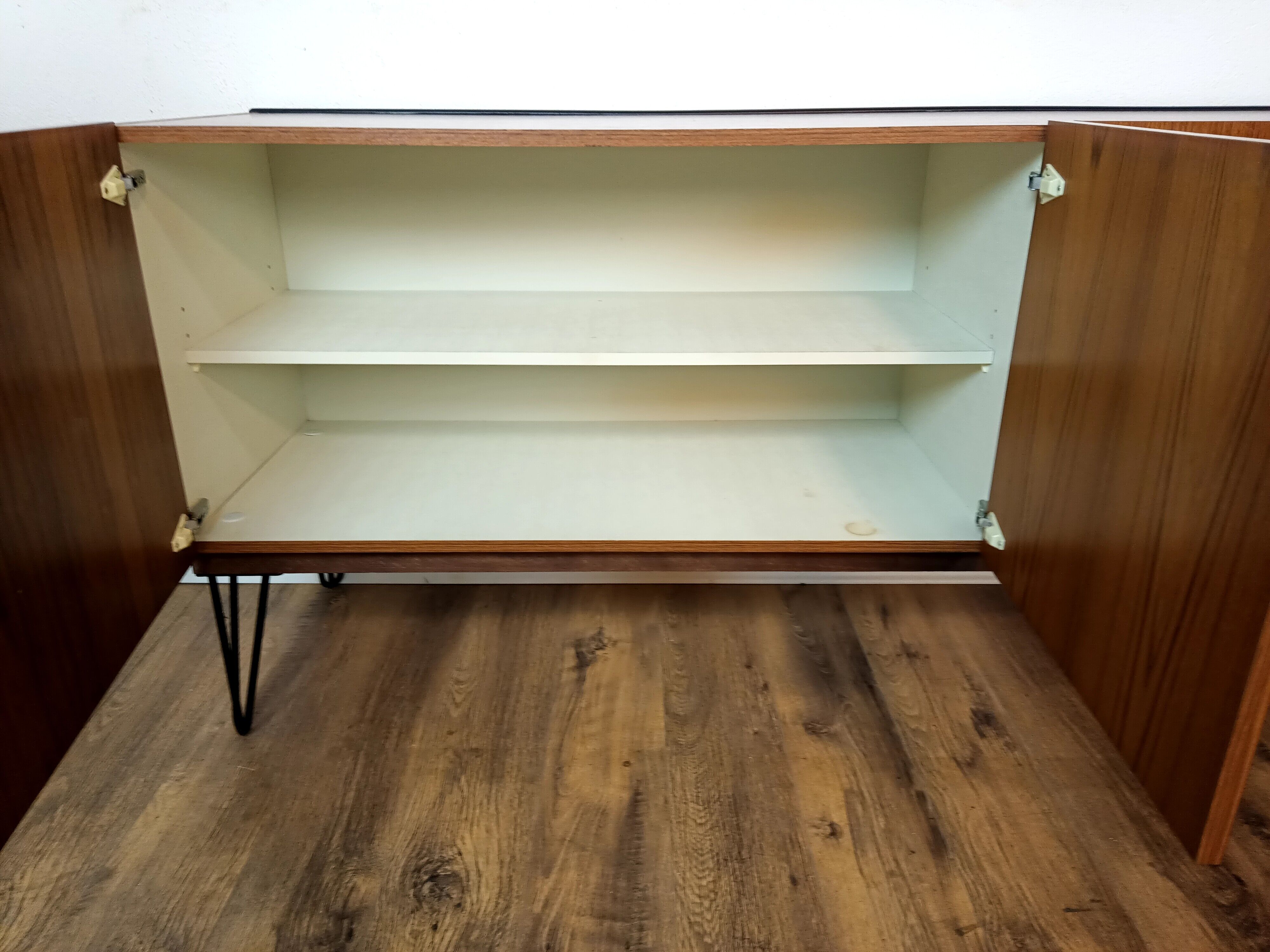 Scandinavian pinfoot sideboard