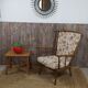 Fan armchair