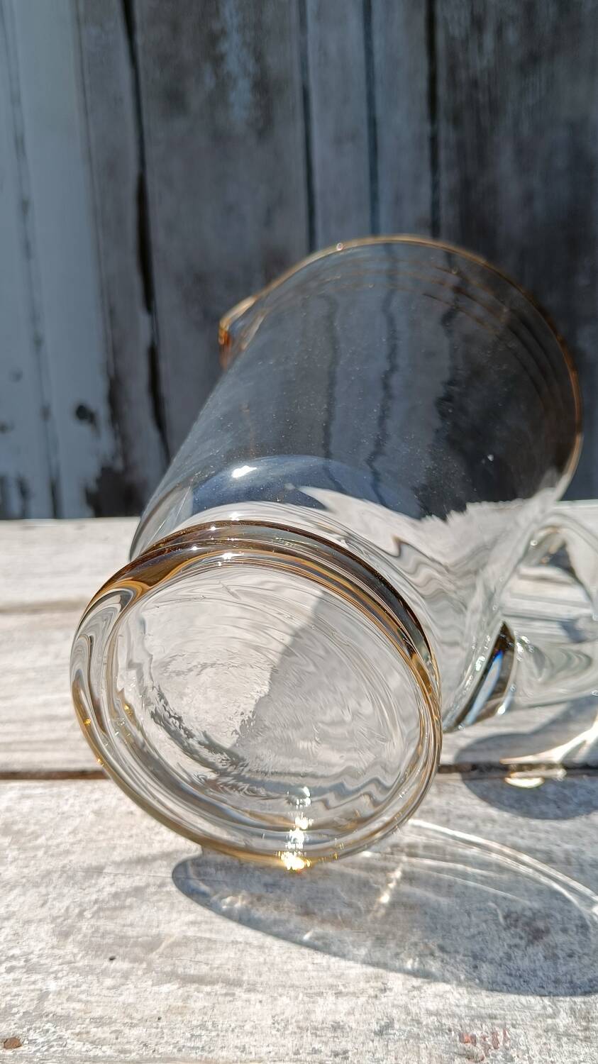 Carafe Art Déco en verre