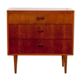 Scandinavian teak chest of drawers