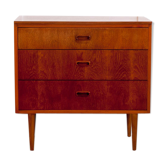 Scandinavian teak chest of drawers