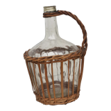 Dama jeanne dressed wicker