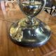 Pair of brass lamps 1960