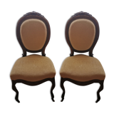 Two Louis xv style chairs