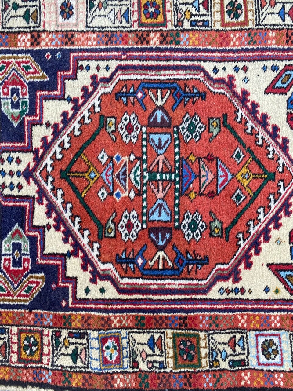Persian Heriz carpet for 78x305 cm hallway