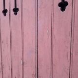 Pair of old openwork shutters