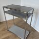Table d’appoint USM Haller en Argent Mat
