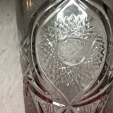 Vase en cristal taillé