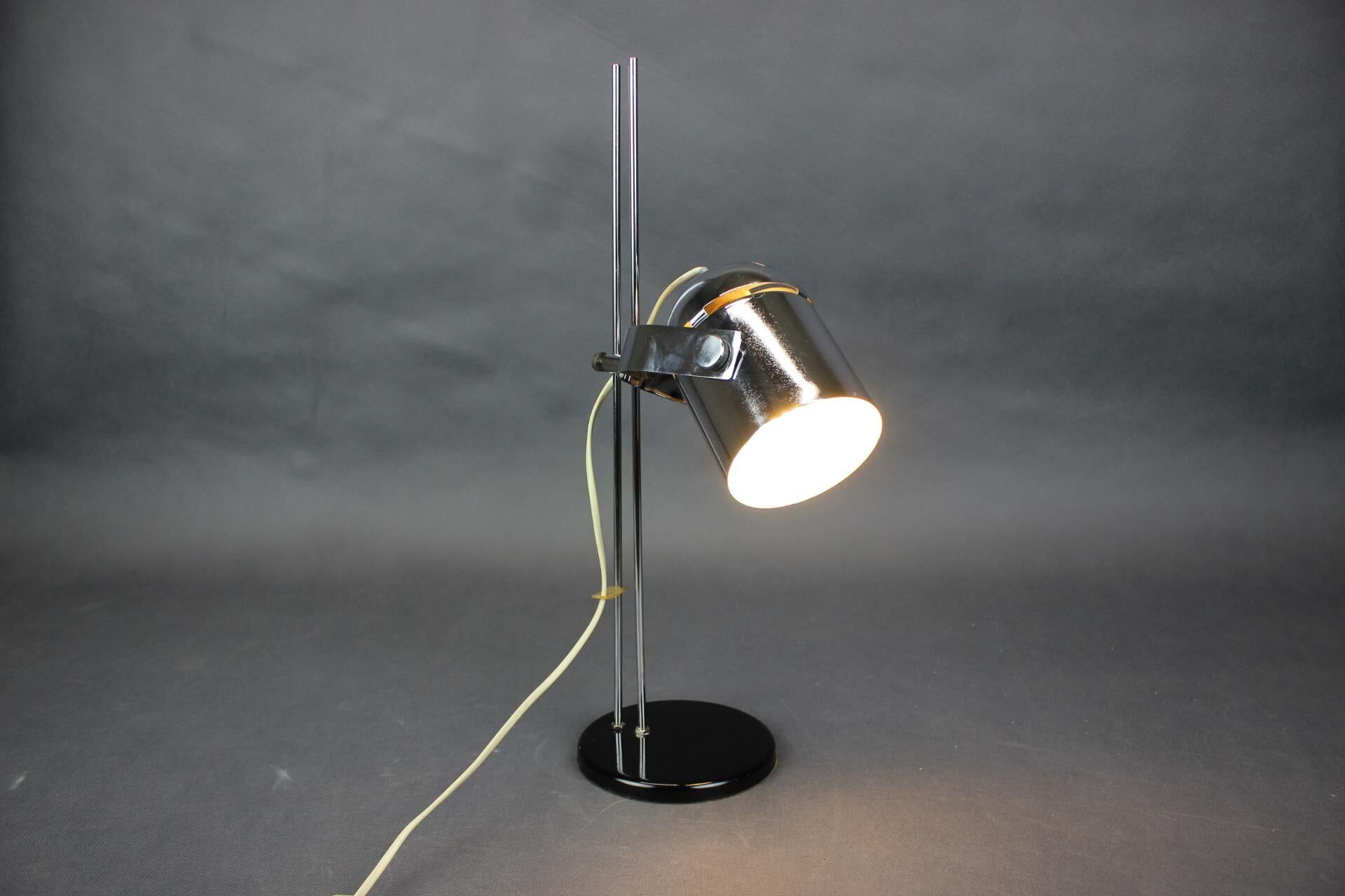 Mid-Century Adjustable Table Lamp by Stanislav Indra, Czechoslovakia, 1960s