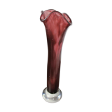 Vase surréaliste en verre par Adam Jablonski