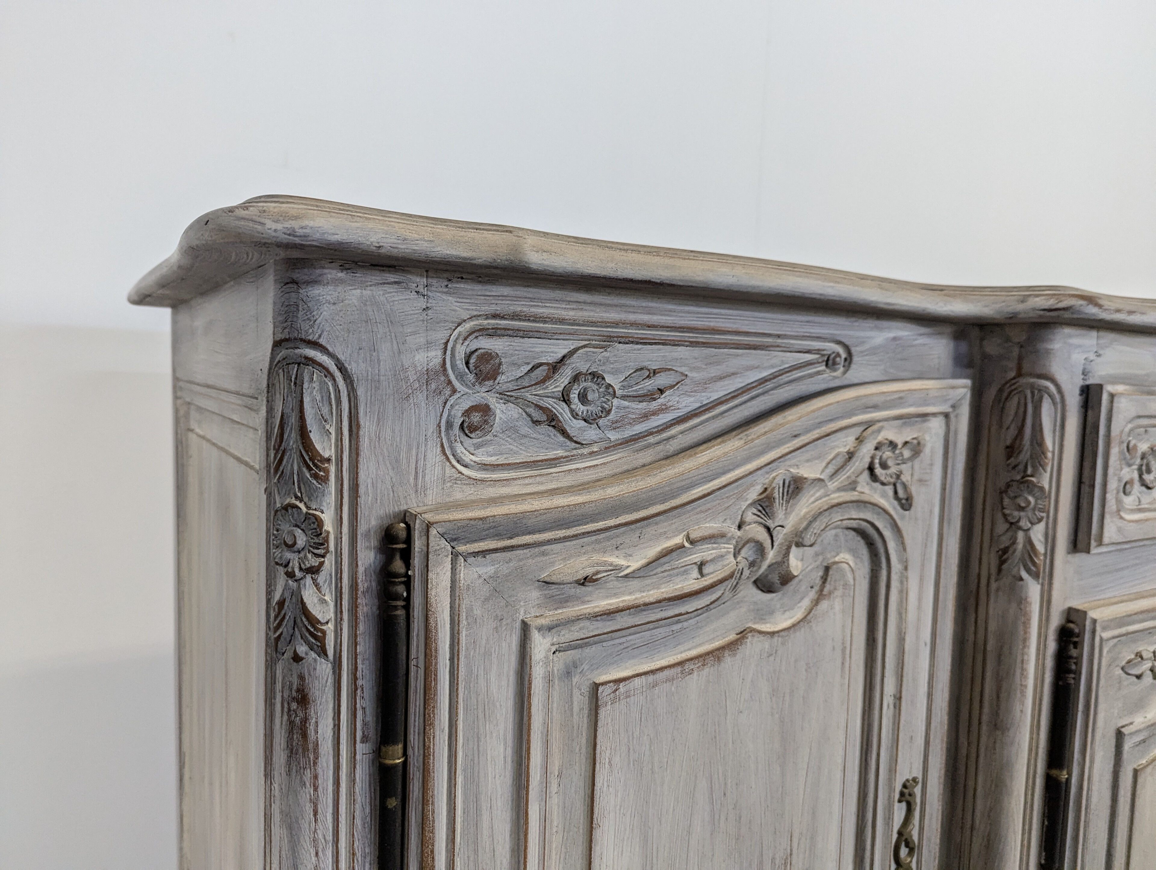 Rustic patinated sideboard