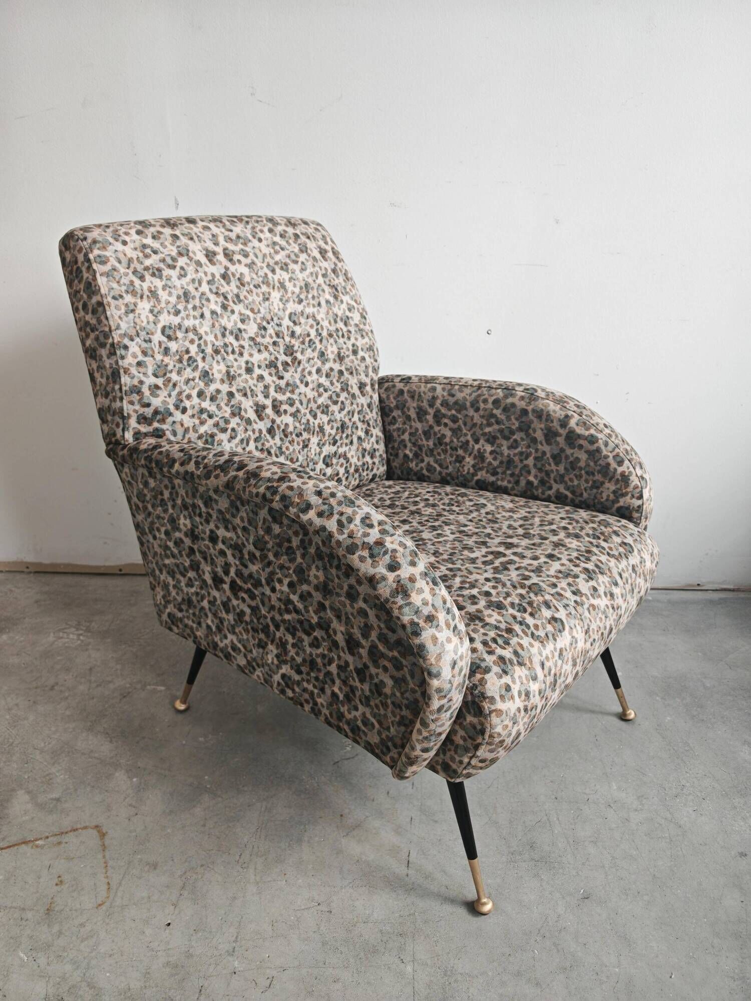 Pair of Mid Century Modern armchairs by Marco Zanuso from the 1950s.