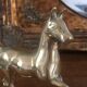 Brass horse