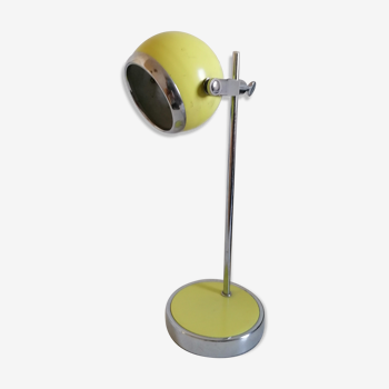Vintage space age adjustable workshop eyeball lamp