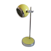 Lampe eyeball de bureau atelier réglable space age vintage