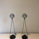 Pair of Meridiana articulated desk lamps by Paolo Piva for Stephano Cevoli, 1980