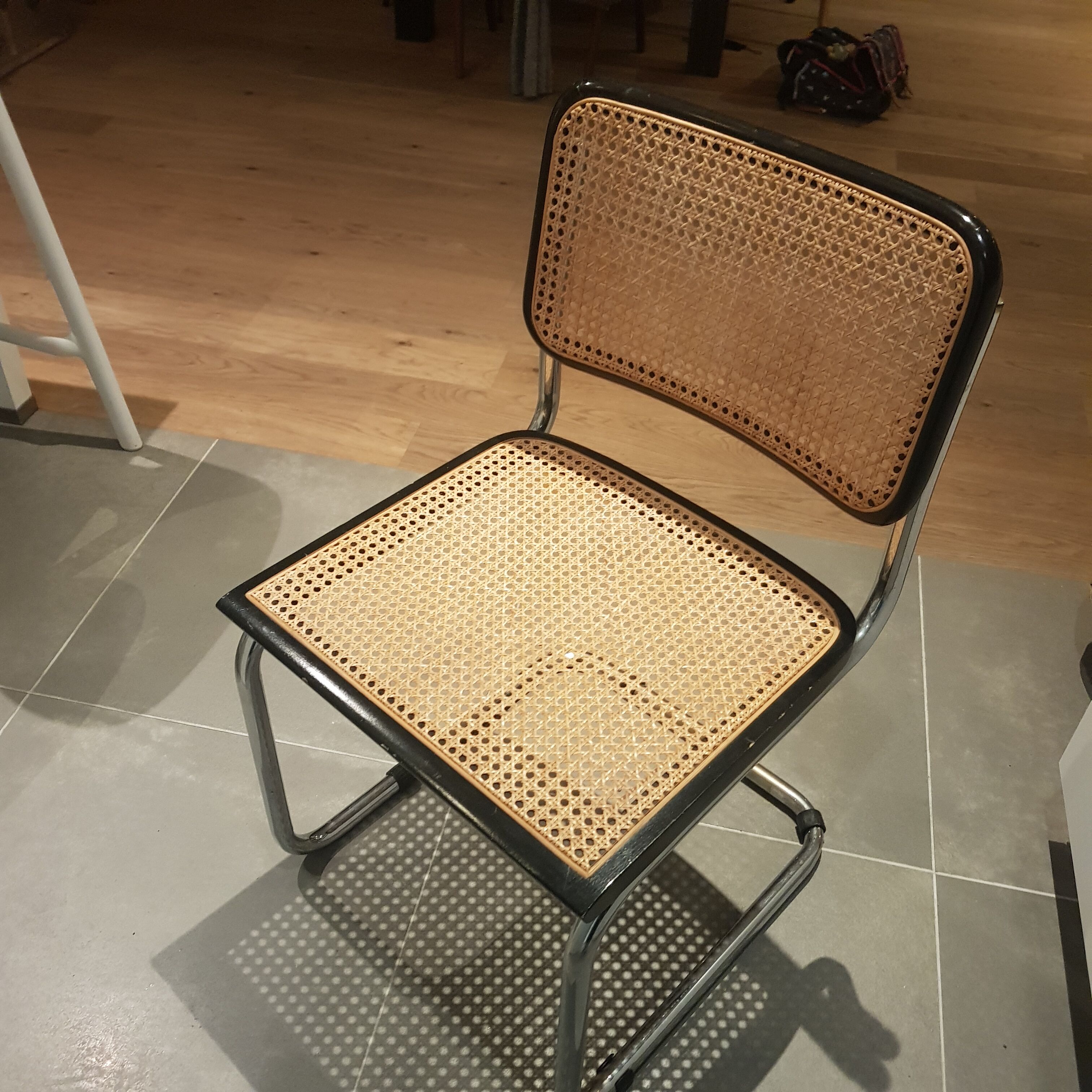 Cesca chairs by Marcel Breuer