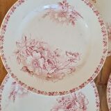 Serving of 6 plates in iron earth