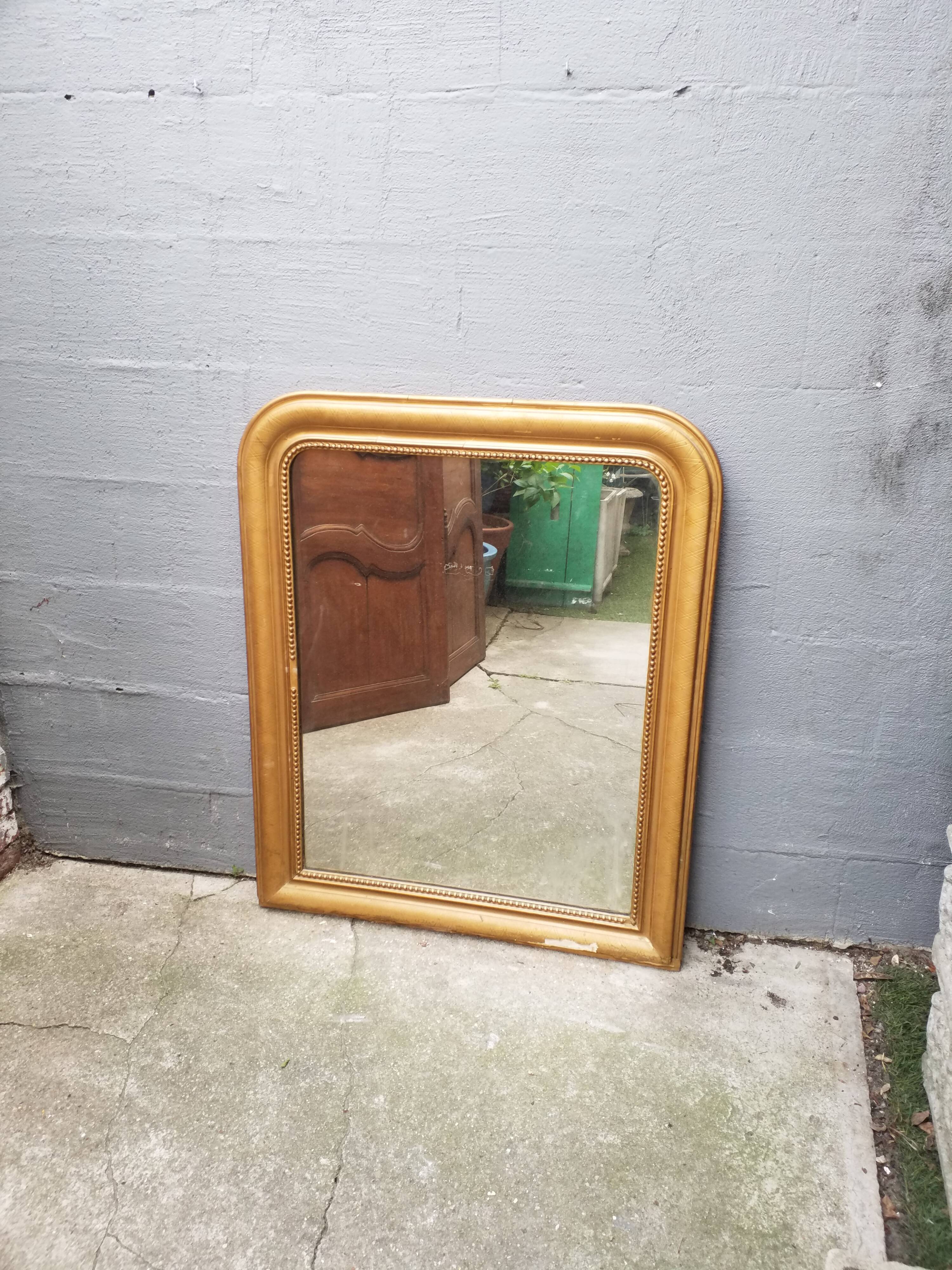 Louis Philippe mercury ice 82x100 mirror