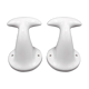 Patères en porcelaine