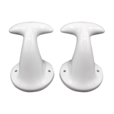 Patères en porcelaine