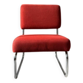 Vintage red armchair