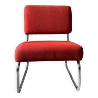 Vintage red armchair