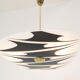 Mid-century Glass Pendant,1960's.