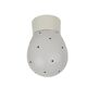 Philips - Flush Mount - Ceiling Light - Dot Pattern - Opaline - 1950s