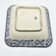 Gien earthenware dish / salad bowl "Terre de Fer", "Ibis" service, 1876
