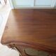 Curved showcase library carved wood 2 doors mahogany English style