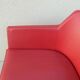 Fauteuil rouge mobitec design vintage