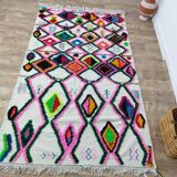 Handmade Moroccan Berber rug 253 X 144 CM