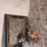 Black and gold mirror
