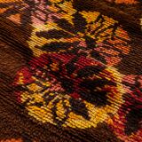 Tapis à poils longd du 20ème siècle 137 x 72 cm