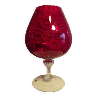 Red Empoli vase h=30cm