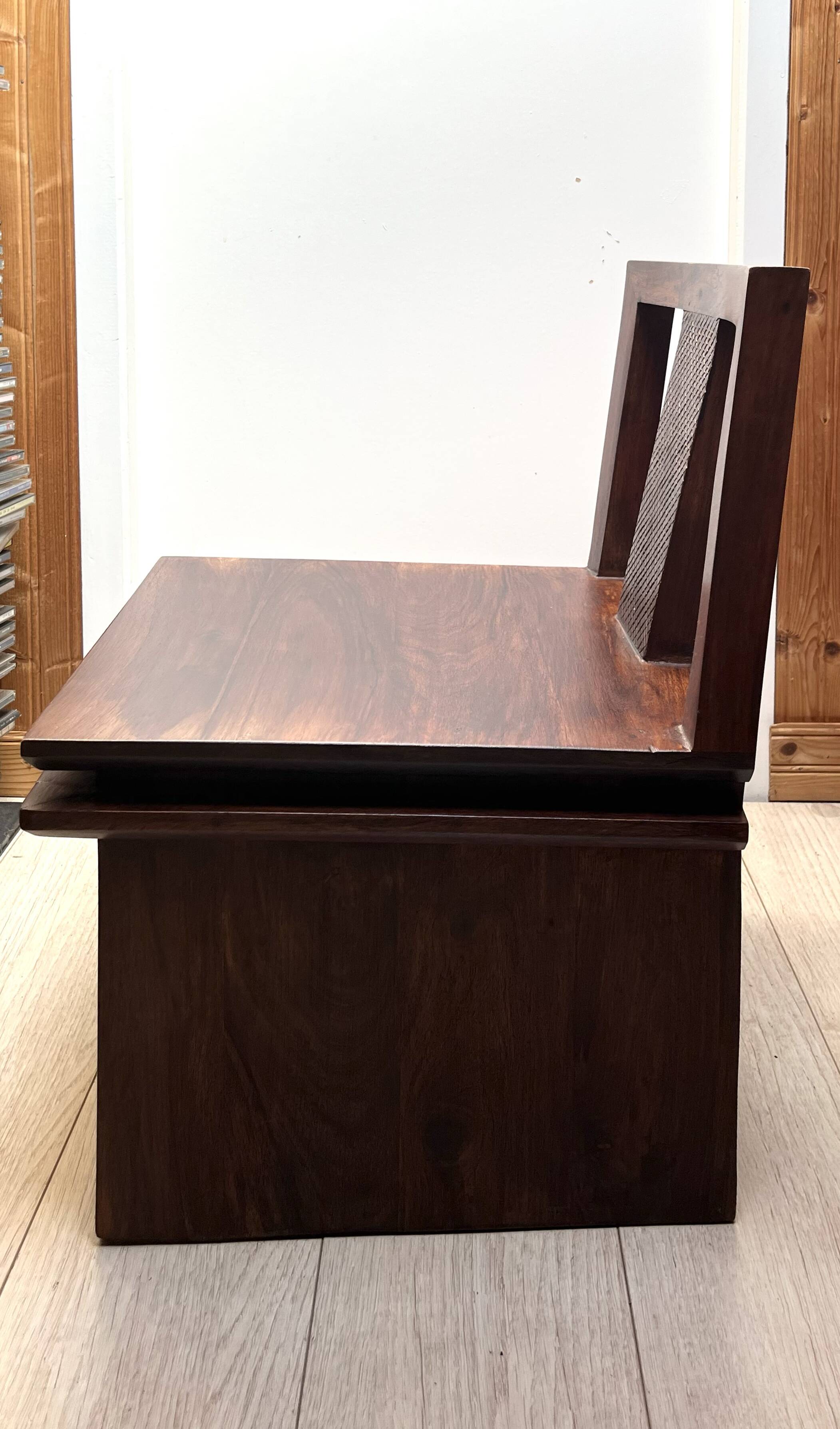 Set of wooden chairs