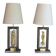 Pair of lamps from the Baguès house