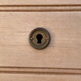 Parisian art deco chest of drawers raw wood