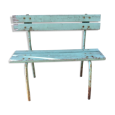 Banc de jardin vintage années 50