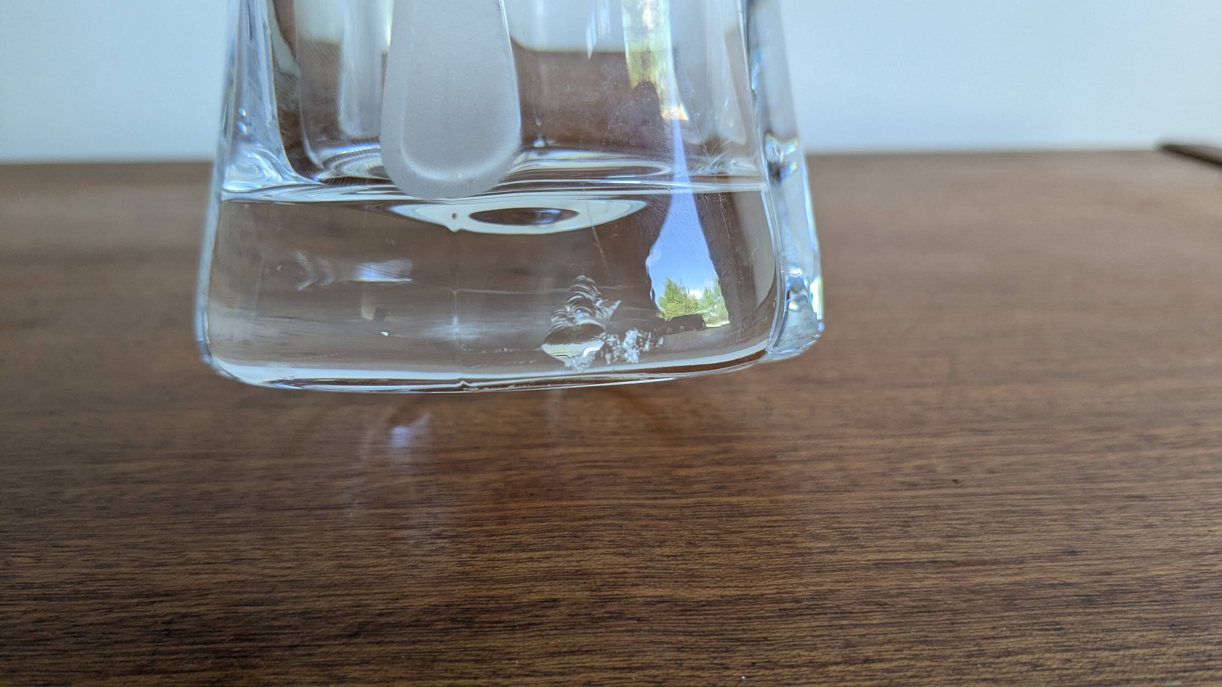 Art Deco vase in Arques crystal