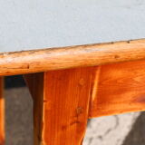 Table blue formica 10 people