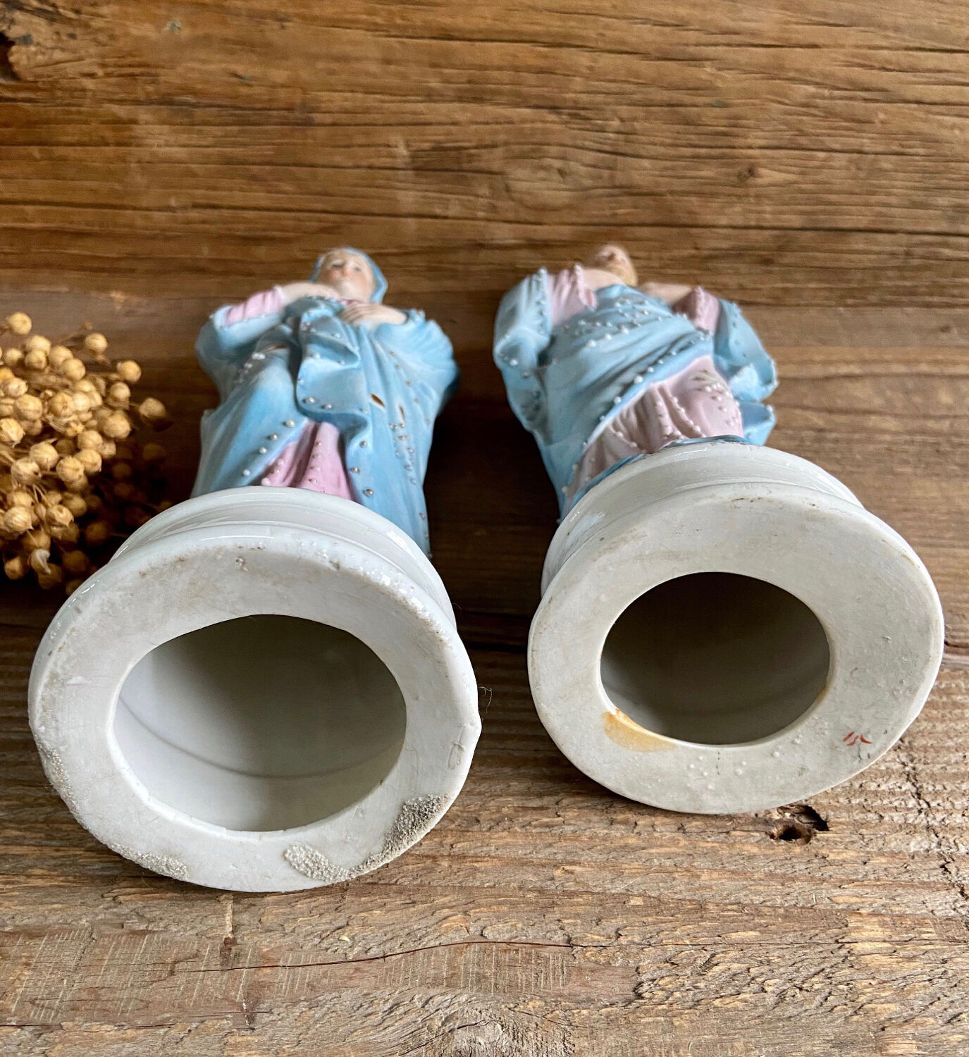 Religious statuettes early 20th century