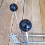 60s wall coat rack