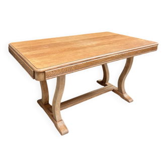 Art Deco extendable oak table (renovated)